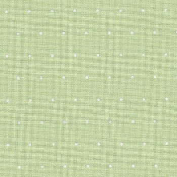 Lugana 32ct Petit Point Green w/ White Dots MAIN