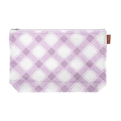 It's Sew Emma - Mad for Plaid Project Bag Lilac MAIN