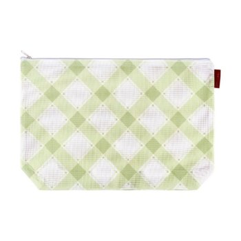 It's Sew Emma - Mad for Plaid Project Bag Olive MAIN