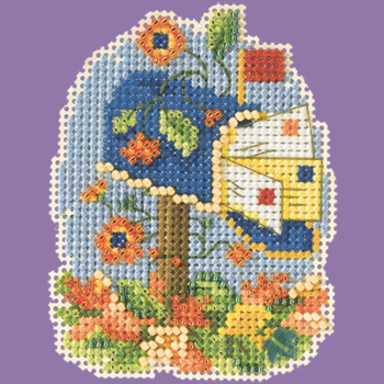 Mill Hill Autumn Harvest 2022 Ornament - Fall Mailbox MAIN