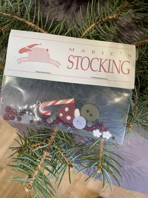 Shepherd's Bush - Marie's Stocking Embellishment Pack MAIN