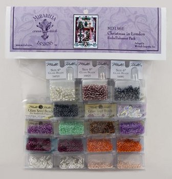 Mirabilia Designs - Christmas In London Embellishment Pack MAIN
