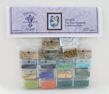 Mirabilia Designs - The Twin Mermaids Embellishment Pack MAIN