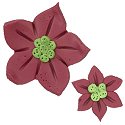 Magnets - December Poinsettia MAIN