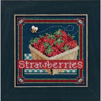 Buttons & Beads 2016 Spring Series - Strawberries MAIN