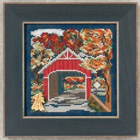 Buttons & Beads 2012 Autumn Series - Covered Bridge MAIN