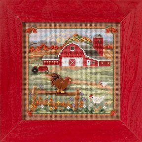 Buttons & Beads 2013 Autumn Series Country Lane - Country Morning MAIN