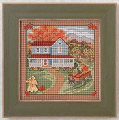 Buttons & Beads 2014 Autumn Series Country Lane - Harvest Home THUMBNAIL