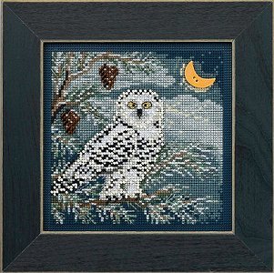 Buttons & Beads 2014 Winter Series - Snowy Owl MAIN