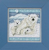 Buttons & Beads 2014 Winter Series - Polar Bears THUMBNAIL