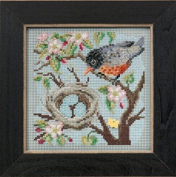 Buttons & Beads 2015 Spring Series - Spring Robin MAIN