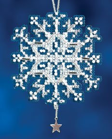 Mill Hill Snow Crystals Charmed Ornaments - Star Crystal MAIN