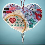 Ornament Series 2013 I Love Charmed Ornaments - Love Stitching THUMBNAIL