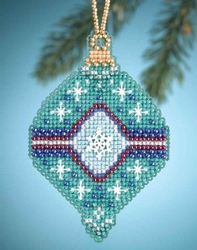 Mill Hill Christmas Jewels Charmed Ornaments - Jade MAIN