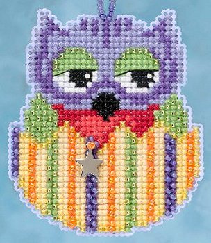 Ornament Series 2015 Owlets - Violet MAIN