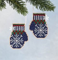 Mill Hill Bead Kit Santa's Closet - Santa's Mitten THUMBNAIL