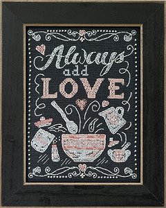 Mill Hill Chalkboard Quartet - Add Love MAIN