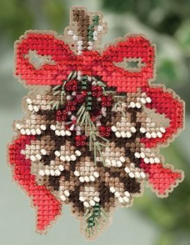 Ornament Series 2015 Winter Holiday - Pinecone MAIN