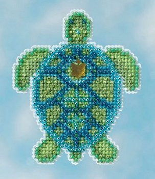 Ornament Series 2016 Spring Bouquet - Sea Turtle MAIN