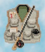 Ornament Series 2016 Spring Bouquet - Fishing Vest THUMBNAIL