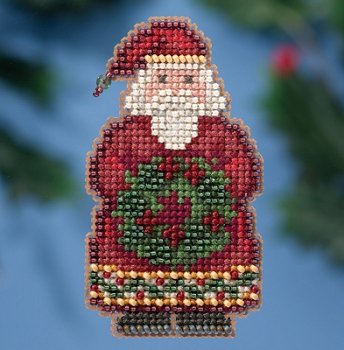 Mill Hill Winter Holiday 2016 Ornament - Ye Old Santa MAIN