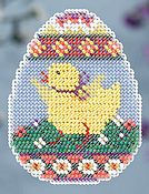 Ornament Series 2014 Spring Bouquet - Chick Egg THUMBNAIL