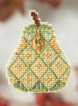 Ornament Series 2014 Autumn Series - Jeweled Pear MAIN