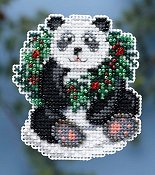 Ornament Series 2014 Winter  Holiday - Holiday Panda THUMBNAIL