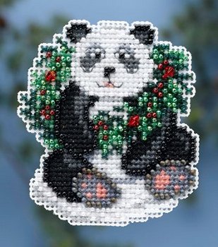 Ornament Series 2014 Winter  Holiday - Holiday Panda MAIN