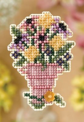 Mill Hill Spring Bouquet 2008 Ornament - Cut Flowers THUMBNAIL