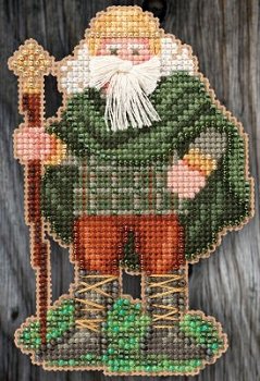 Mill Hill Bead Kit Celtic Santas - Ireland Santa MAIN