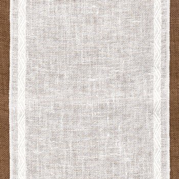 Mill Hill Stitch Band - Pyramid 27ct. Antique White/Antique White 3.1" MAIN
