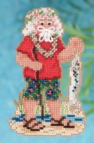 Mill Hill Bead Kit Tropical Santas - Tahiti Santa THUMBNAIL