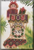 Mill Hill Bead Kit Holiday Stocking Ornaments - Joyful Stocking THUMBNAIL