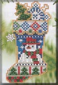 Mill Hill Bead Kit Holiday Stocking Ornaments - Mr. Snowflake THUMBNAIL