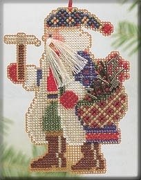Mill Hill Bead Kit Mountaineer Santa - Mt. Whitney Santa MAIN