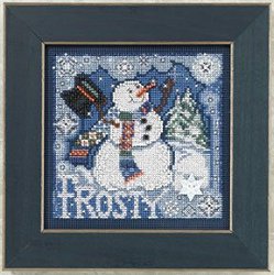 Buttons & Beads 2010 Winter Series - Frosty Snowman MAIN