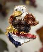 Ornament Series 2008 Autumn Harvest - American Eagle THUMBNAIL