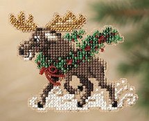 Ornament Series 2011 Winter Holiday - Merry Moose THUMBNAIL