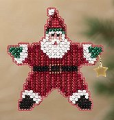 Ornament Series 2011 Winter Holiday - Star Santa THUMBNAIL