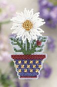 Ornament Series 2011 Spring Bouquet - White Daisy THUMBNAIL