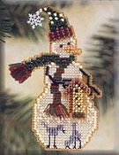 Mill Hill Snow Charmer Kit - Birdhouse THUMBNAIL