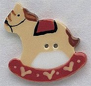 Mill Hill Button - 86004 Large Rocking Horse THUMBNAIL