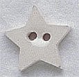 Mill Hill Button - 86012 Small White Star THUMBNAIL