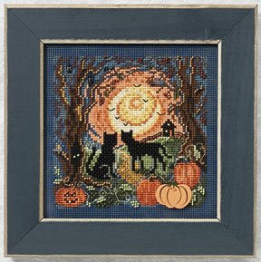 Buttons & Beads 2011 Autumn Series - Moonlit Kitties MAIN