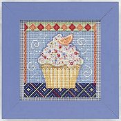 Buttons & Beads 2011 Spring Series - Vanilla Cupcake THUMBNAIL