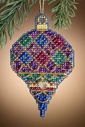 Mill Hill Christmas Jewels Charmed Ornaments - Diamond Holiday MAIN