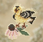 Ornament Series 2010 Spring Bouquet - Goldie Finch THUMBNAIL