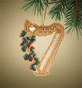 Mill Hill Holiday Harmony Series 2007 - Harp THUMBNAIL