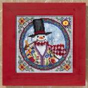 Jim Shore Regional Snowmen - Eastern Snowman THUMBNAIL